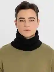 Черный снуд флисовый