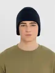 Синий шапка флисовая