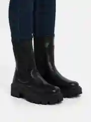 Угольный ботинки женские зимние, с мехом
