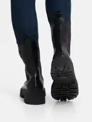 Угольный ботинки женские зимние, с мехом
