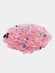 Розовый 3d-конструктор от 1500 деталей, детский конструктор из мини-блоков/ куроми / панда / аниме