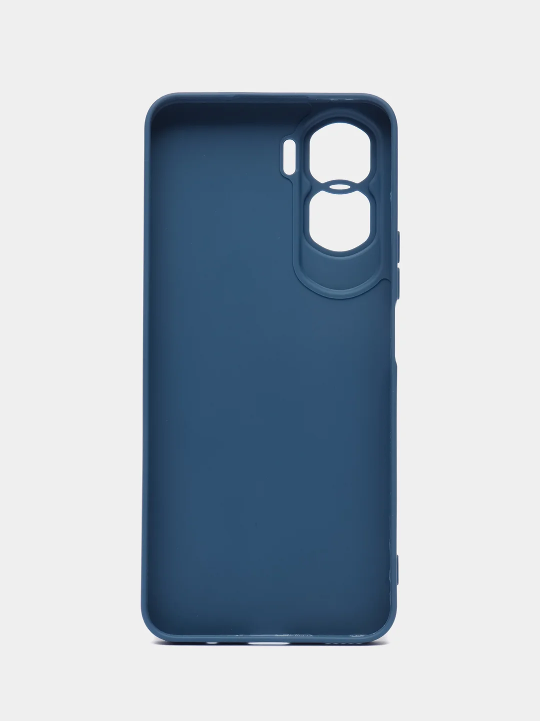 Синий чехол для Honor 90 Lite, Honor X50i матовый / прозрачный ROSCO силиконовый с защитой камер