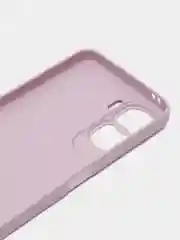 Фиолетовый чехол для Honor 90 Lite, Honor X50i матовый / прозрачный ROSCO силиконовый с защитой камер