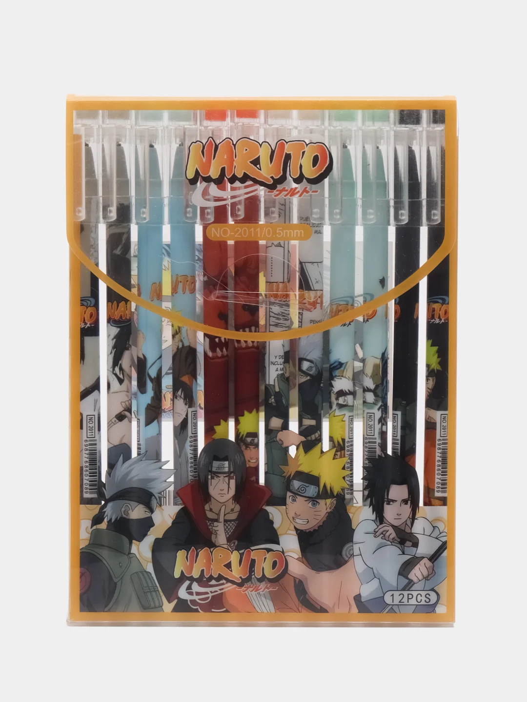 Ручка стирающаяся Naruto "Пиши-Стирай", гелевая, черная