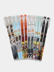 Ручка стирающаяся Naruto "Пиши-Стирай", гелевая, черная