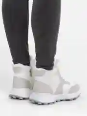 Серый металлик кроссовки женские зимние