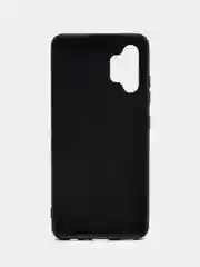 Темно-синий чехол Samsung Galaxy A32 4G 6.4" силиконовый матовый, прозрачный, цветной