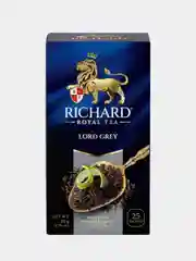 Чай в пакетиках Richard "Lord Grey", черный, 25 пакетиков