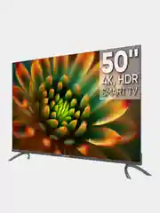 Серый телевизор LED 50" Topdevice Ultra 50BS06U UHD 4K/Smart TV/Wi-Fi