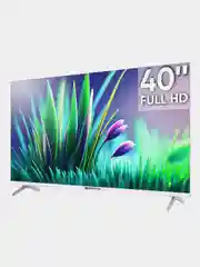 Белый телевизор LED 40" Topdevice Frameless 40CN04F, Full HD/USB/DVB-T2/C/S2