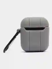 Серый чехол для беспроводных наушников AirPods 1 / 2, Аир Подс 1 / 2, Эйр Подс