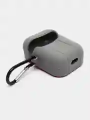Серый чехол для беспроводных наушников AirPods 1 / 2, Аир Подс 1 / 2, Эйр Подс
