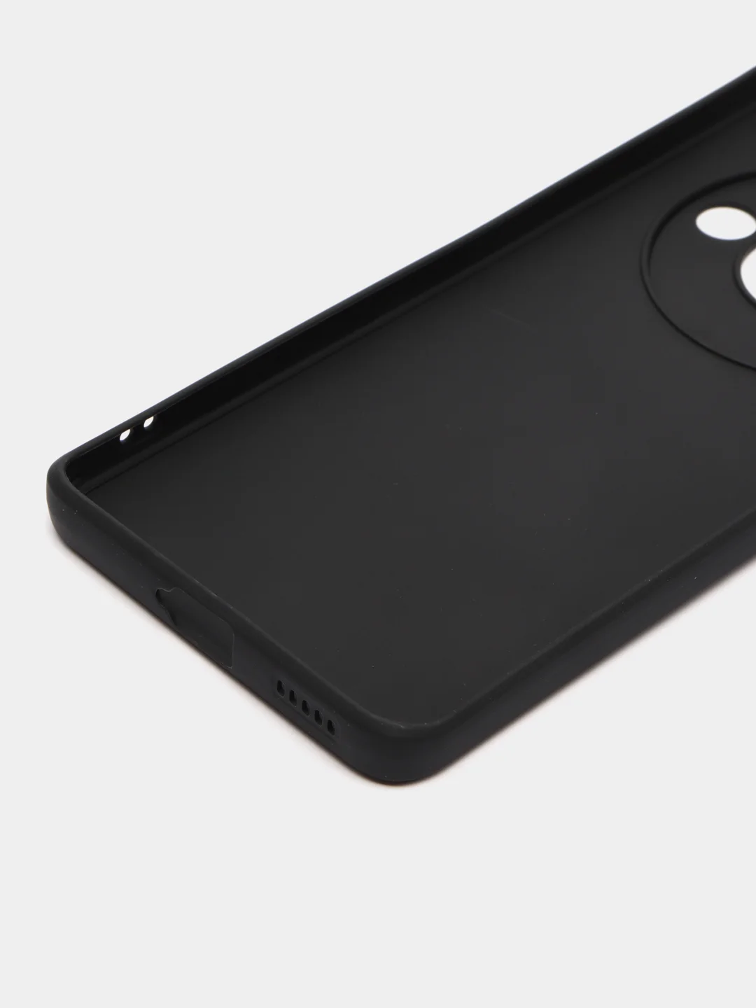 Черный силиконовый чехол для Honor X50 (Хонор Х50)