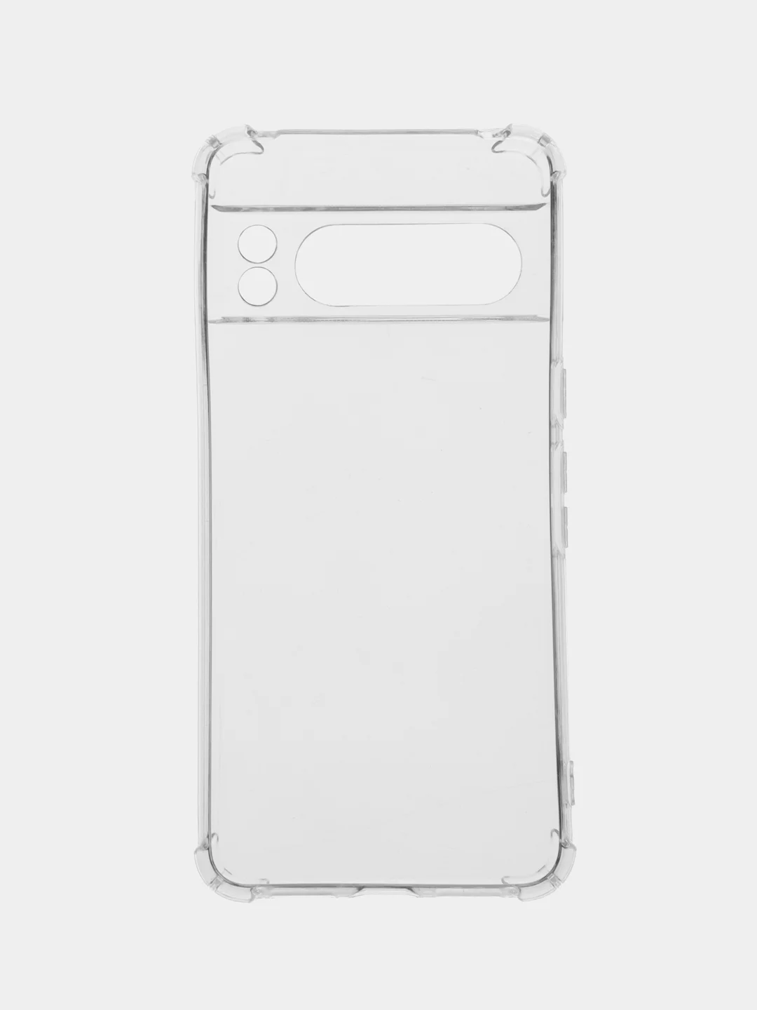 Прозрачный силиконовый чехол для Google Pixel 8 Pro (Гугл Пиксель 8 Про), прозрачный