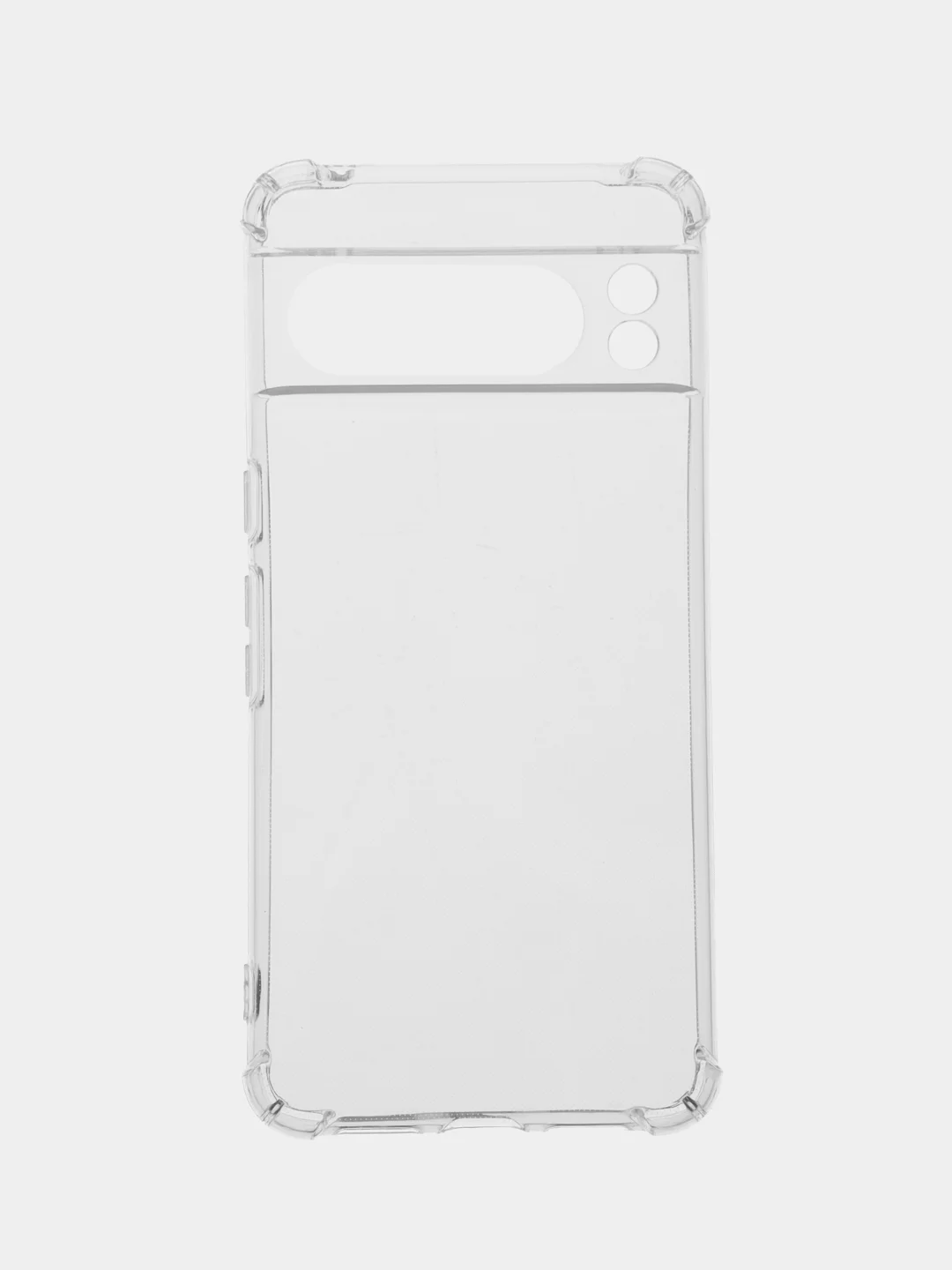 Прозрачный силиконовый чехол для Google Pixel 8 Pro (Гугл Пиксель 8 Про), прозрачный