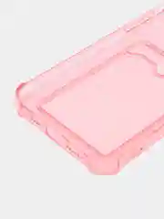 Розовый чехол на iphone 14 pro/ 14 pro max/ 15 pro max про макс с карманом для карты