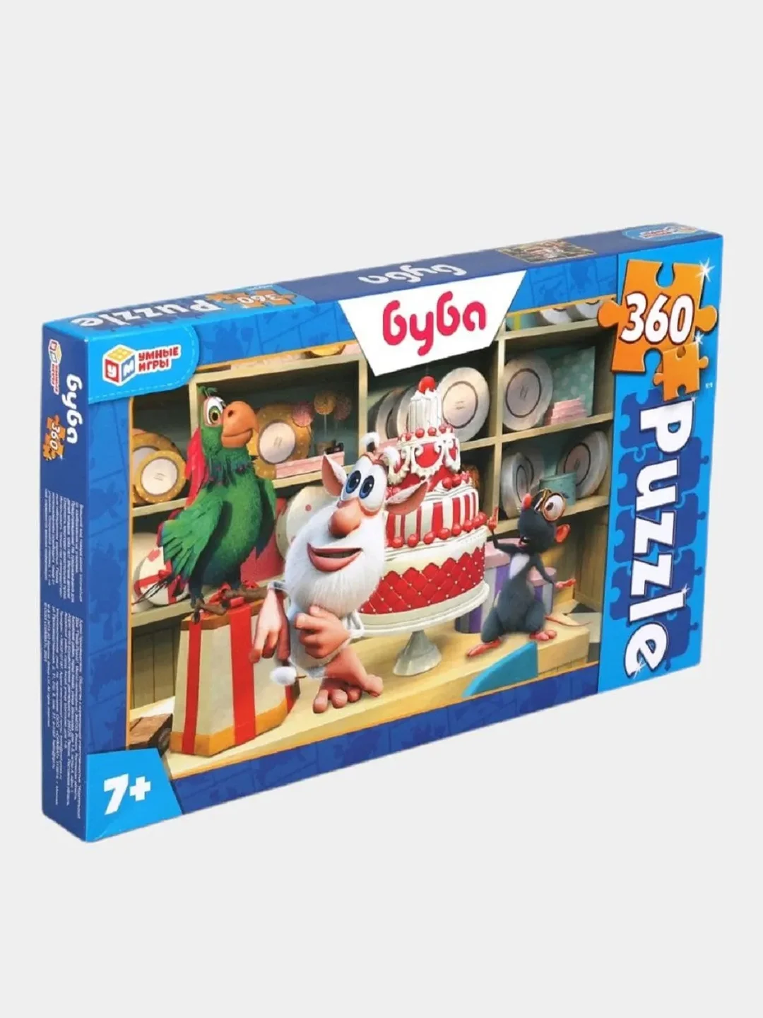 Красный пазл классический  Умные игры, 360 деталей