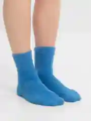 Синий носки женские, норка
