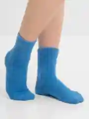 Синий носки женские, норка