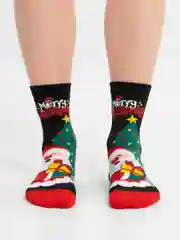Угольный носки новогодние