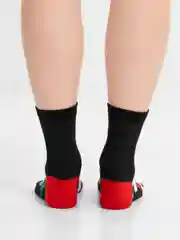 Угольный носки новогодние