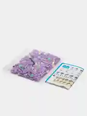 Сиреневый детский 3D конструктор, игрушка развивающая