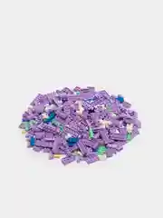 Сиреневый детский 3D конструктор, игрушка развивающая