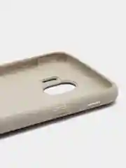Бежевый чехол накладка "Soft-touch", с перфорацией для Samsung J4/J4 Plus/J6/J6 Plus/Note 10