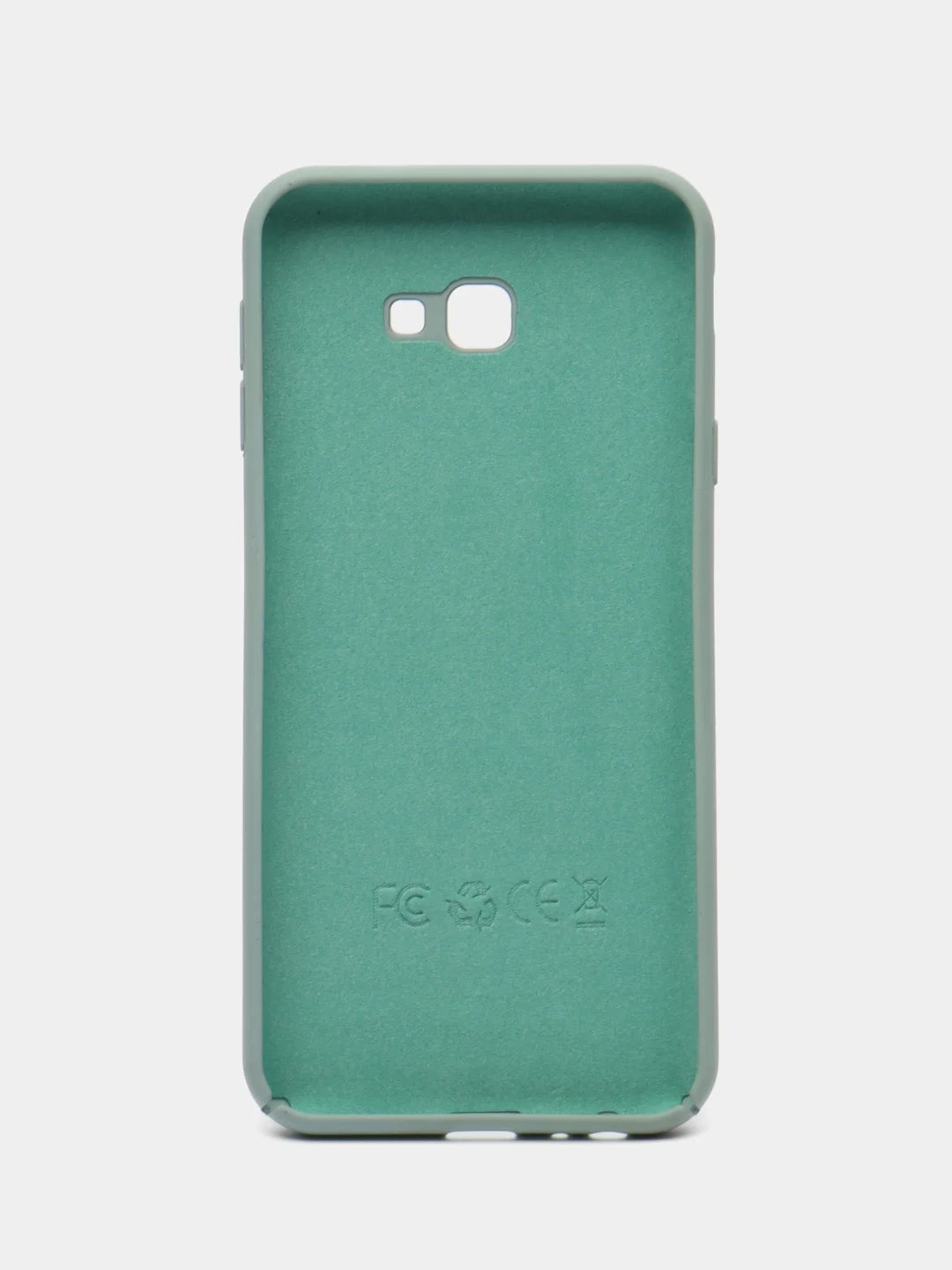 Бирюзовый чехол накладка "Soft-touch", с перфорацией для Samsung J4/J4 Plus/J6/J6 Plus/Note 10