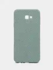 Бирюзовый чехол накладка "Soft-touch", с перфорацией для Samsung J4/J4 Plus/J6/J6 Plus/Note 10