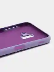 Лавандовый чехол накладка "Soft-touch", с перфорацией для Samsung J4/J4 Plus/J6/J6 Plus/Note 10