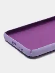Лавандовый чехол накладка "Soft-touch", с перфорацией для Samsung J4/J4 Plus/J6/J6 Plus/Note 10