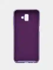 Лавандовый чехол накладка "Soft-touch", с перфорацией для Samsung J4/J4 Plus/J6/J6 Plus/Note 10