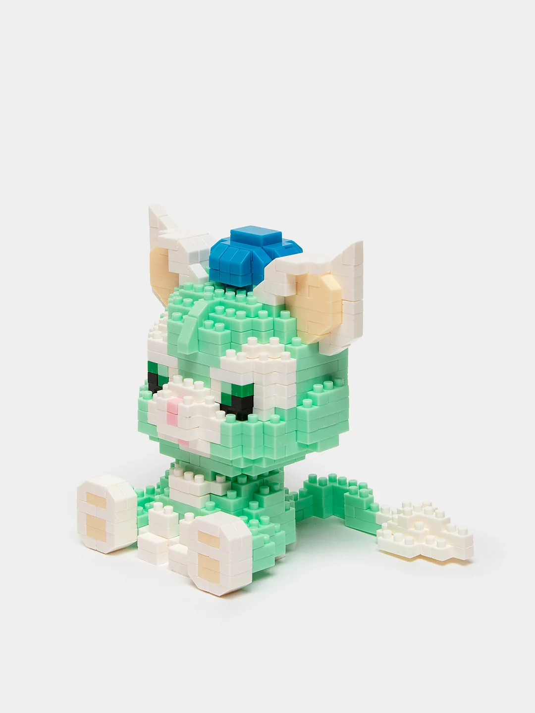Салатовый детский 3D конструктор, игрушка развивающая