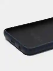 Синий меланж чехол накладка "Soft-touch", с перфорацией для Samsung J4/J4 Plus/J6/J6 Plus/Note 10