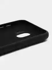 Черный чехол накладка "Soft-touch", с перфорацией для Samsung J4/J4 Plus/J6/J6 Plus/Note 10