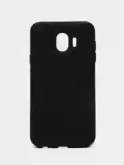 Черный чехол накладка "Soft-touch", с перфорацией для Samsung J4/J4 Plus/J6/J6 Plus/Note 10