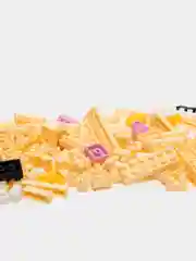 Белый детский 3D конструктор, игрушка развивающая