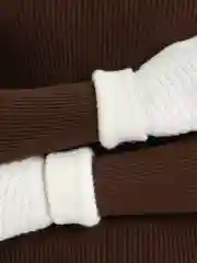 Белый перчатки демисезонные, сенсорные, унисекс