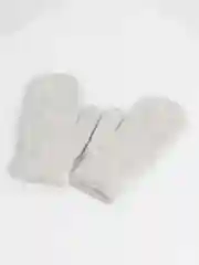 Серебряный варежки женские