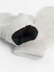 Серый варежки женские