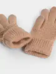 Карамельный перчатки демисезонные, сенсорные, унисекс