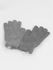 Угольный перчатки женские