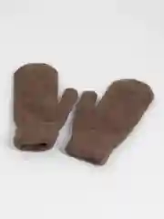 Белый варежки женские