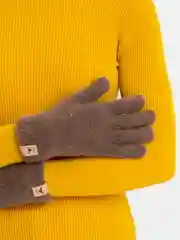 Коралловый перчатки женские