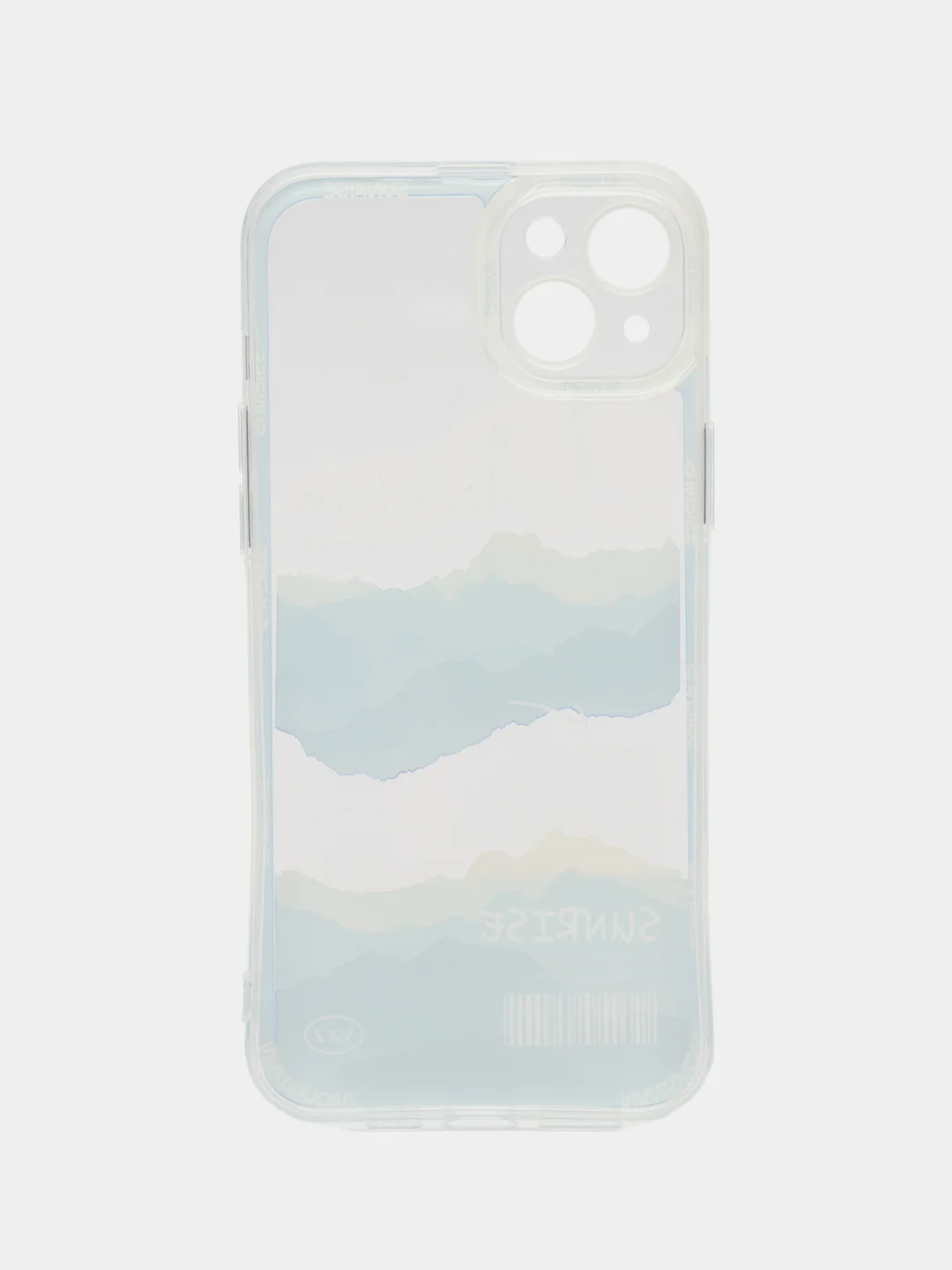 Голубой чехол для iPhone 11, 12, 13, 14, 15, 16 Pro Max Plus, XR, с принтом, защитой камеры айфон