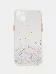 Прозрачный чехол для iPhone 11 12 13 14 Pro Max 7 8 X XS XR mini Plus айфон про макс с блестками