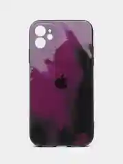 Марсала чехол для iPhone (Айфон) 11, 14, 13 Pro, Max, 7, 8, Plus, X, XS, XR, 12 Mini, силиконовый
