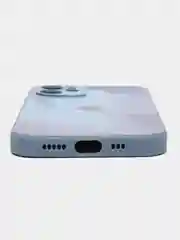 Синий меланж чехол для iPhone (Айфон) 11, 14, 13 Pro, Max, 7, 8, Plus, X, XS, XR, 12 Mini, силиконовый