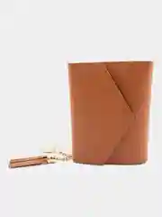 Терракотовый кошелек женский, с подвеской, на цепочке